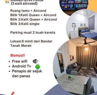 Kusial House | Trio Homestay at Tanah Merah