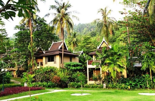 Ko Chang House | Tropical landscape deluxe sea view bungalow