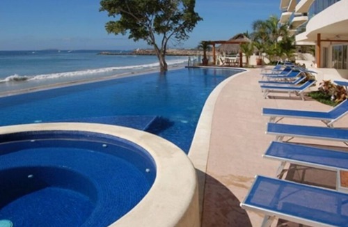 Emiliano Zapata Condo | Truly Right on the Beach! Lovely 3 bedroom 5th floor Punta Mita condo. Surfing!