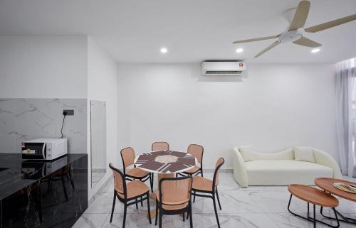 Kampung Pokok Asam House | TS Cozy GuestHouse/2BR 6pax 餐厅免税店1分钟步行