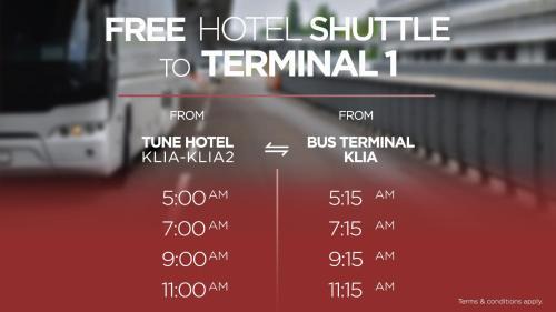 Sepang Hotel | Tune Hotel KLIA-KLIA2, Airport Transit Hotel