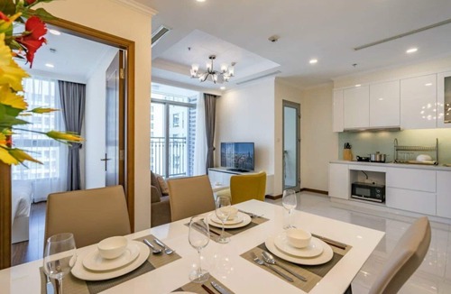Hang Xanh Apartment | Two-Bedroom Apartment with City view