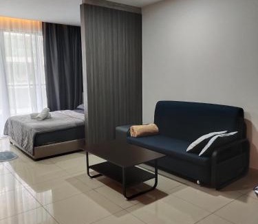 Batu Caves Apartment | Urban360 Pool view with Parking and wifi Provided