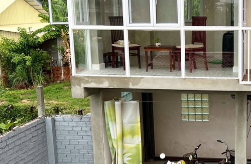 Siem Reap House | Vacation home: Cozy veranda-kitchen, pool in the inner courtyard. IDEAL: Groups up to 9