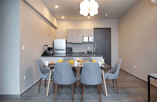 Monterrey Apartment | Valle Poniente, Pool, Gym & Mountain View Balcony