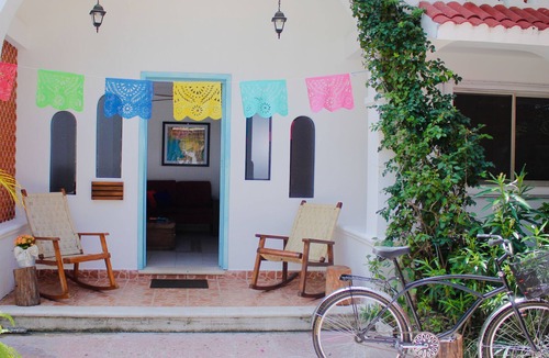 Colonia 10 De Abril Villa | Villa Amplia de 2 Pisos y 4 Recamaras - Cozumel V5