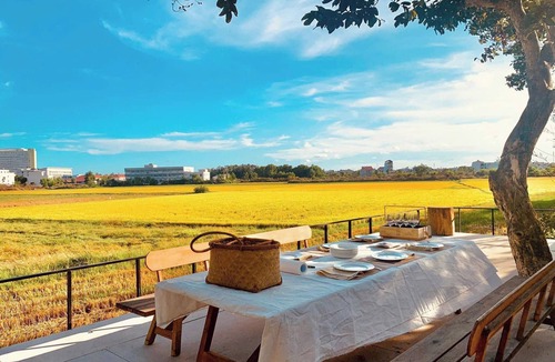 Hoa Long Hotel | Villa bên cánh đồng lúa Bà Rịa. Cảm nhận không gian gần gũi thiên nhiên.