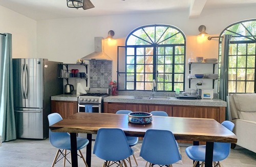 San Francisco House | Villa Iguana ,4 bedrooms, pool, includes golf cart, near the beach
