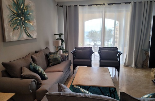 Flamingos Resort | Villa La Estancia remodeled 4th fl. BradAndJoeyRentals. Huge balcony