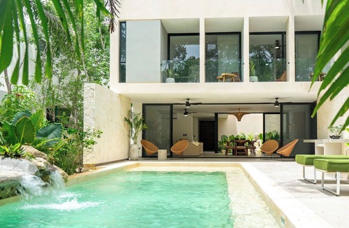 Xpu-Ha House | Villa XPuHa tropical garden between Tulum and Playa del Carmen, near the beach