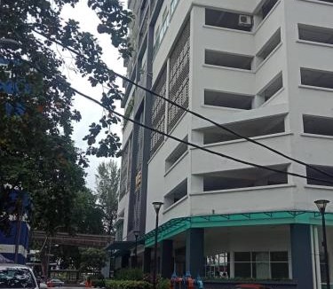 Titiwangsa Sentral Apartment | VUE RESIDENCE SERVICE SUITE- 2 ROOMS SIZE 500SFT 4 pax