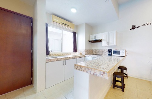 Majahual Condo | Walk-out apartment with plunge pool, private patio, and WiFi - near beach