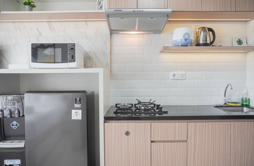 Ciputat Apartment | Warm And Minimalist Studio Transpark Bintaro Apartment