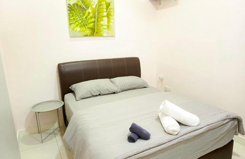 Miri Apartment | Wonderful Times Square Miri Resort 7 Pax Max 2BR 1BA