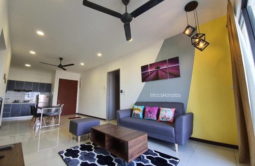 Kampung Bagan Dalam Apartment | Woodsbury Suites Butterworth 007