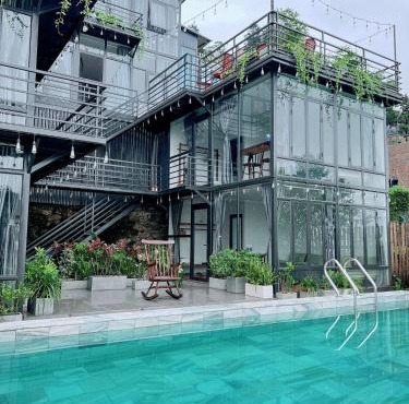Ơ Homestay - Phòng full kính Tam Đảo