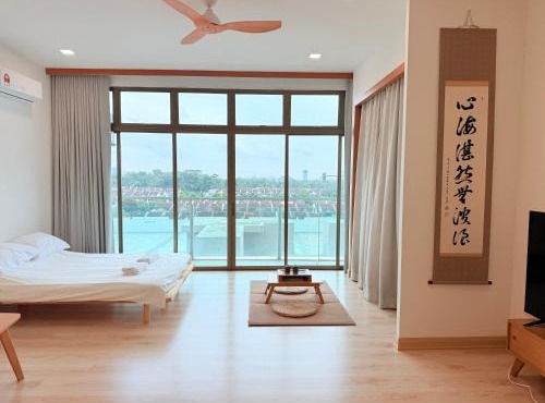 01 NO DEPO Palazio Apartment Japanese style Studio Mount Austin Wifi & Netflix