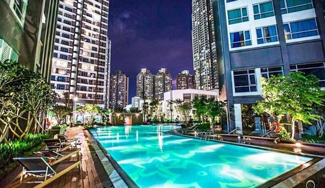 2 bedrooms in Central⭐️ Great View⭐️Free Pool & Gym