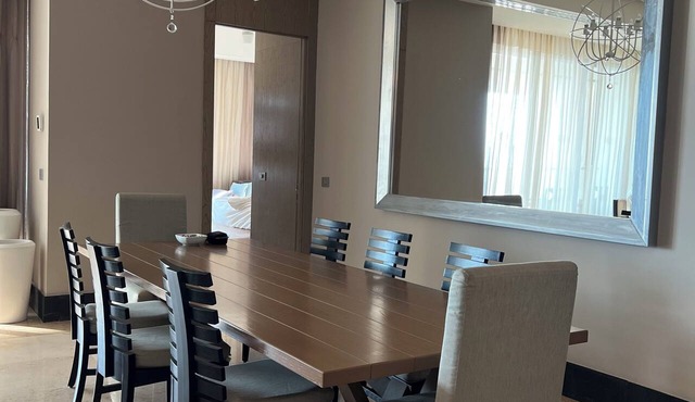 3-bedroom condo in adorable Nuevo Nayarit with AC and fitness room