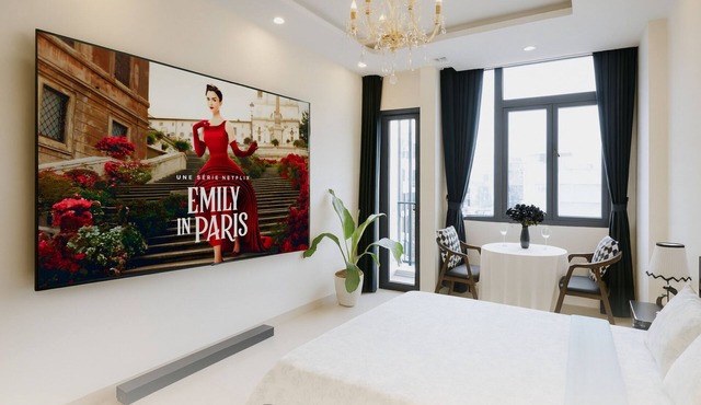 30m2 Queen Room with Balcony