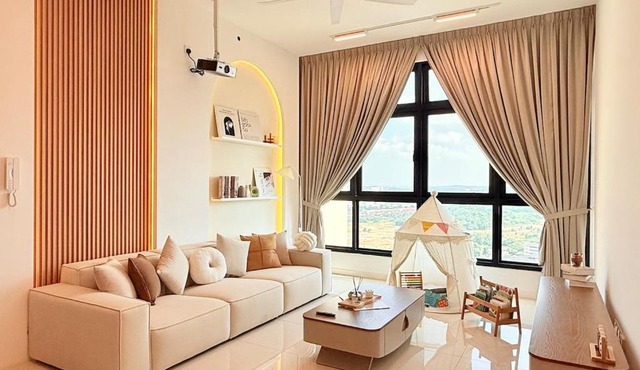3BR-FamilyFun-Paradigm Mall Residence-Babycot-9Pax