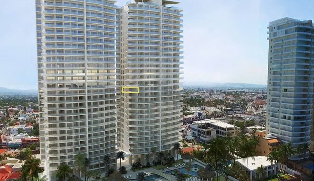 3BR fully equipped condo OCEAN FRONT - Golden Zone