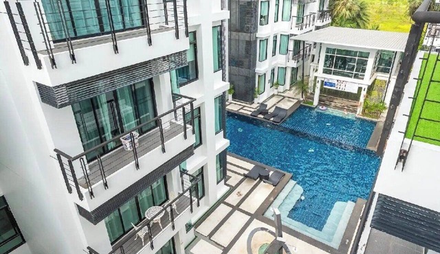 4BR Pool Retreat Quiet Living kamala regent c205 in Tambon Kamala