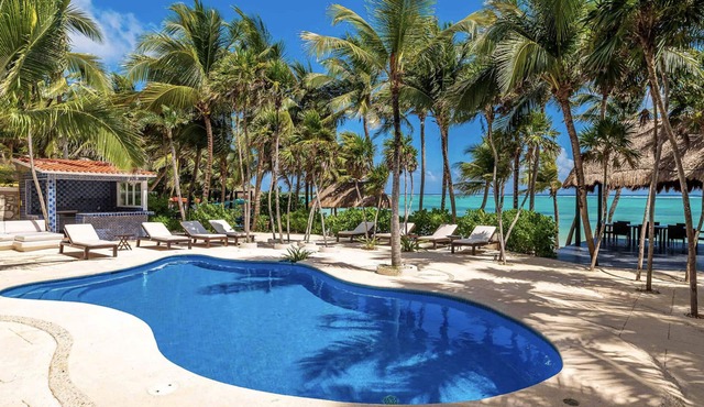 9 bedroom villa rental - Soliman Bay, Tulum in Tulum