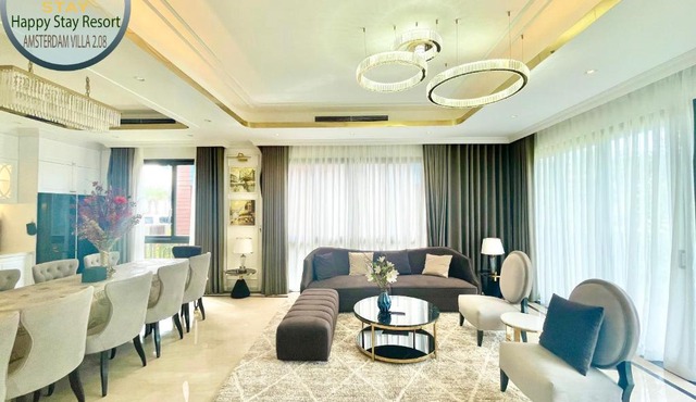 Amsterdam Villa - Happy Stay Resort có công viên nước Tropicana Park và suối khoáng nóng Minera Bình Châu