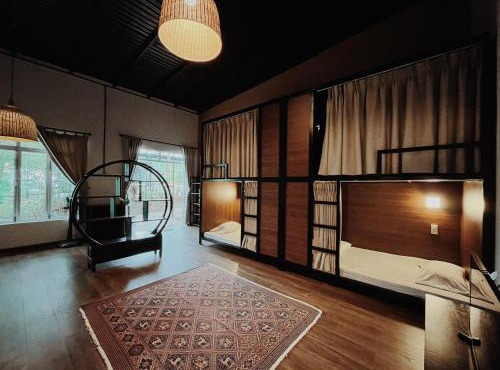 An Nhiên Farmstay - dormitory with bunk beds