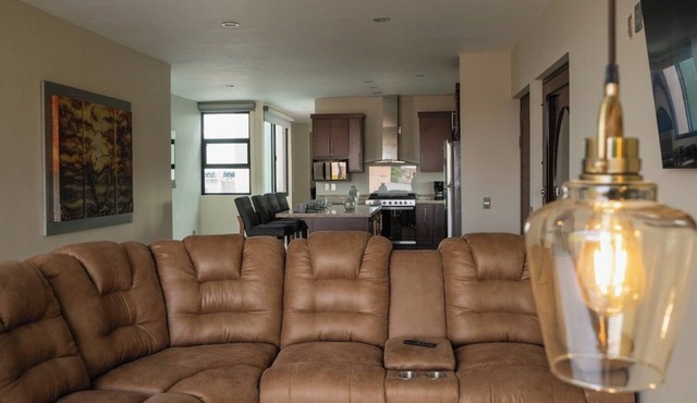 Apartment for 8 with terrace and BBQ in the city center in Arandas