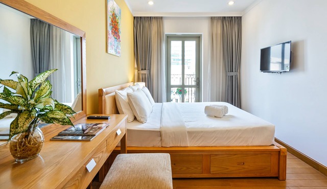 Apartment hotel for arrivals