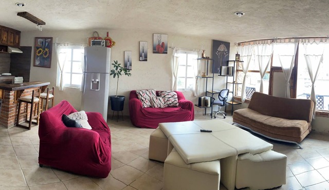Apartment with terraces in Cholula de Rivadavia
