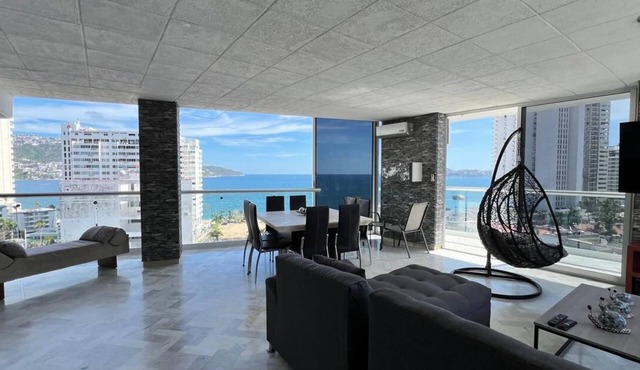 Apartment with ocean and golf course views