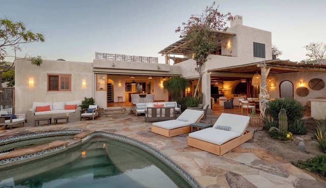 Authentic Hacienda-Style Villa | Private Pool, Ocean Views, Beach Club