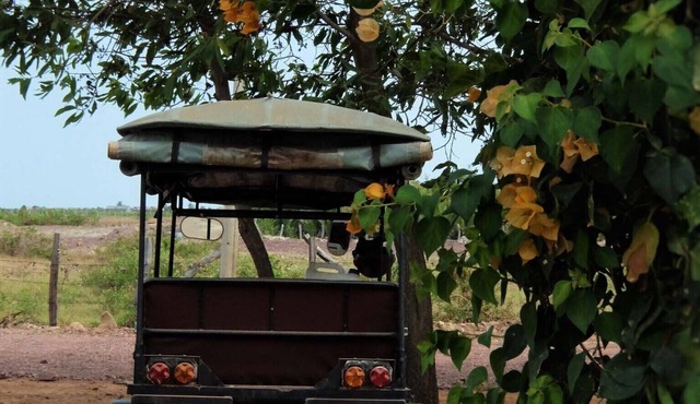 B & B located at the end of a small fishing village three kilometers from Kampot