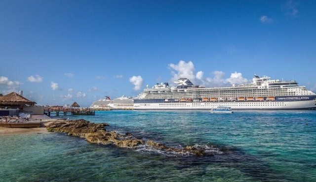 Beach Front Studio at Cozumel with Balcony