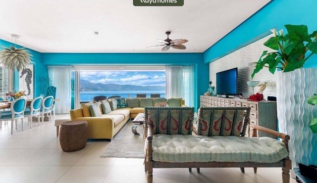 Beachfront 3BR/3BA Icon PV, pool, gym, ocean views
