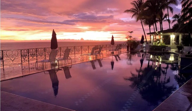 Beachfront, Ocean View, Luxury Condo in Mismaloya