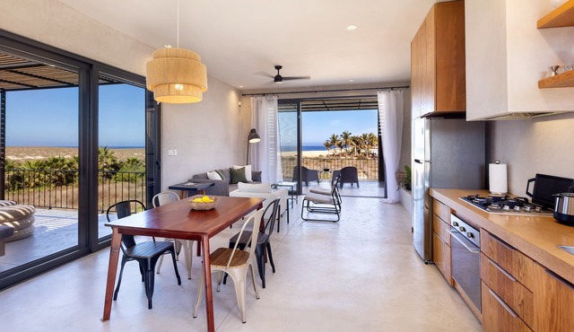 Beautiful 2nd Story Front-Row Beach Located Condo with Unobstructed Ocean Views