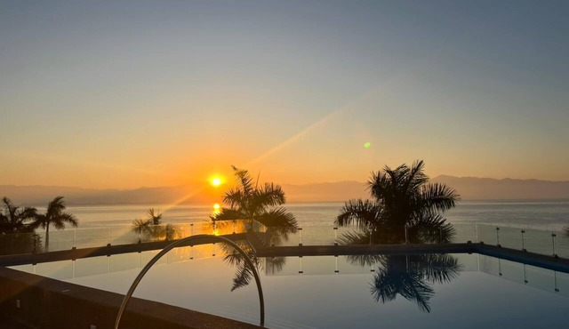 Beautiful Oceanview Studio in delightful Cruz de Huanacaxtle