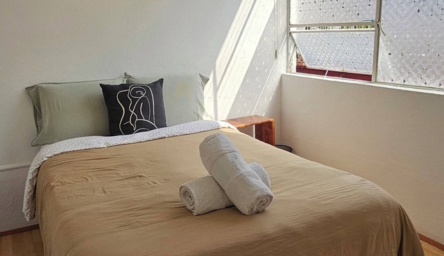 Bright and comfortable private casita just a few steps from downtown Coyoacan.
