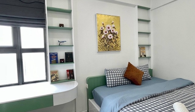 Căn hộ 2 phòng ngủ, 1 phòng tắm hiện đại, sang trọng - Vinhomes D'Capitale