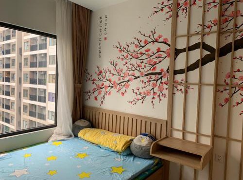 Căn hộ Nhật Bản Origami S803 view hồ bơi, sân thể thao