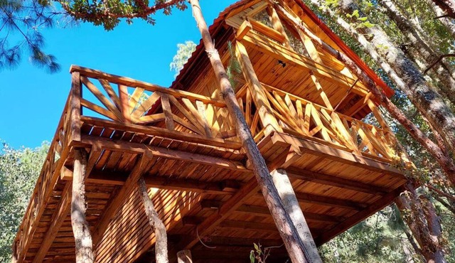 Cabaña en el Bosque de San José del Pacífico 4