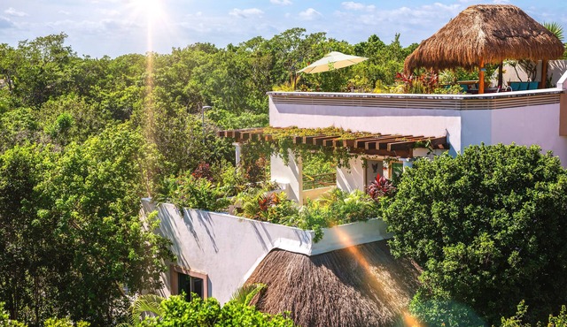 Casa Luna del Sol - Stunning Family Friendly Mayan Penthouse