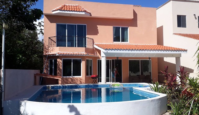 Casa Montemayor is a beautiful house between Playa del Carmen and Tulum.