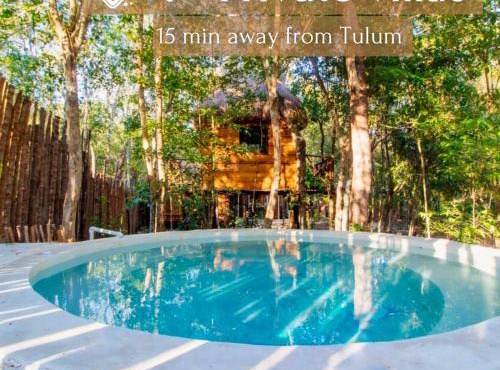 Casa Tulix Cabaña Tulum in Francisco Uh May
