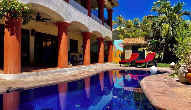 Charming 5-bed house with sweeping ocean views in delightful San Jose Del Cabo.