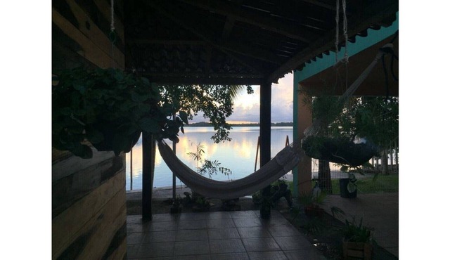 CHETUMAL WAÁY cabin view / spectacular access to the lagoon in Huay Pix